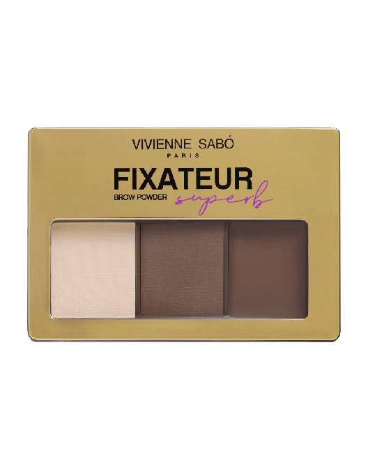 VS Палетка для бровей Fixateur Brow Powder Superb, 4 г