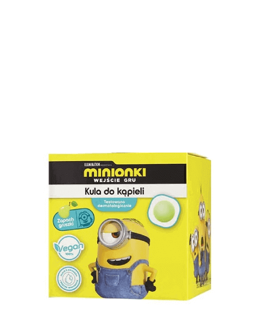 Minions Gheizer pentru baie Fizzy Pear, 165 g
