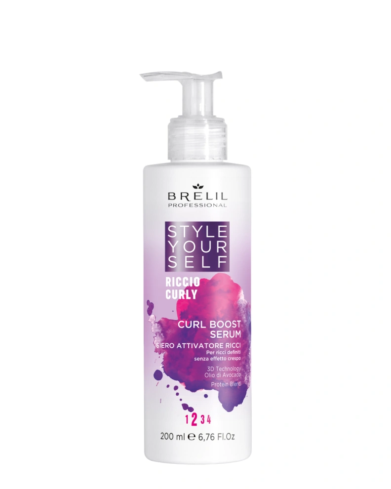 Brelil Сыворотка для волос Style Yourself Curl Boost, 200 мл