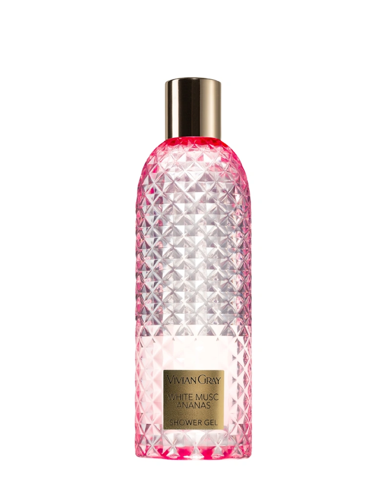 Vivian Gray Гель для душа Gemstone White Musc Ananas, 300 мл