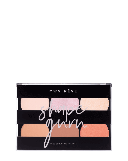 MON REVE Paletă de sculpting Shape Guru, 24 gr