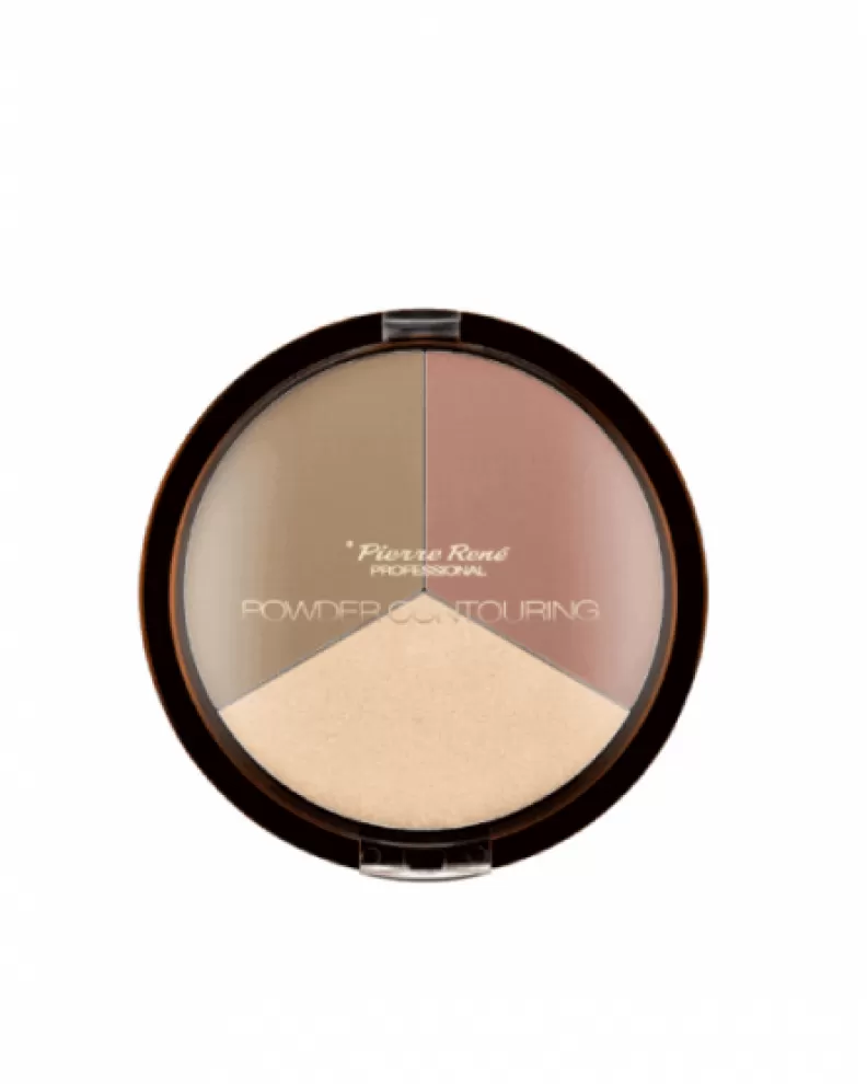 Pierre Rene Paletă pentru conturare Powder Contouring, 23 gr