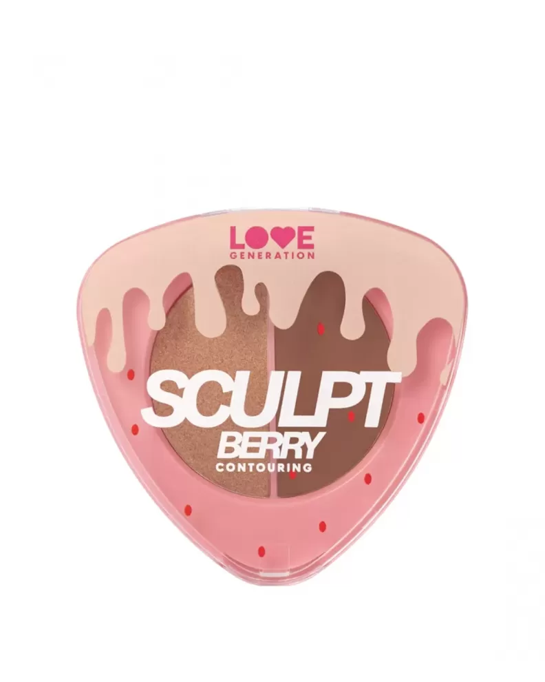 LG Палетка для контуринга лица Sculptberry, 6 г 