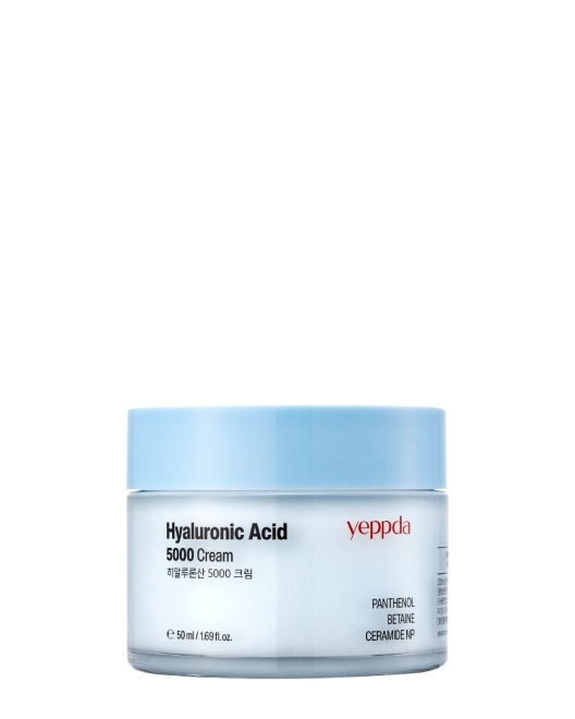 Yeppda Увлажняющий крем для лица Hyaluronic Acid 5000, 50 мл