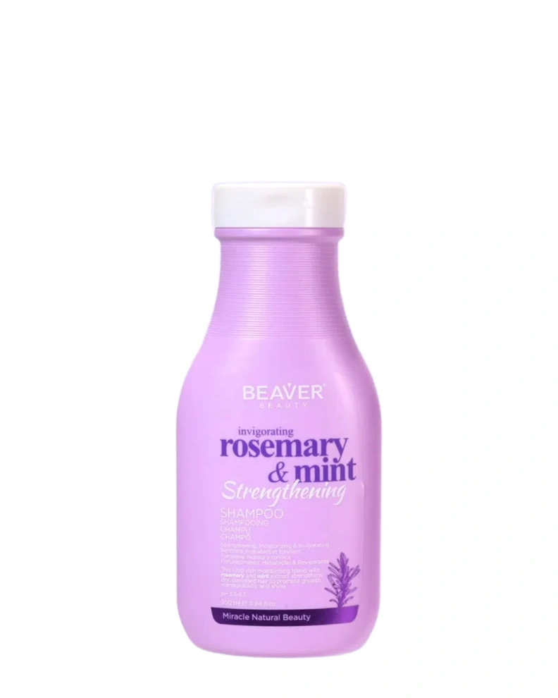 BEAVER Освежающий шампунь для волос Rosemary and Mint