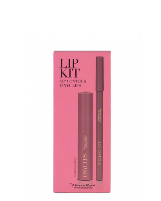 Pierre Rene Набор для макияжа губ Lip Kit, 2 шт