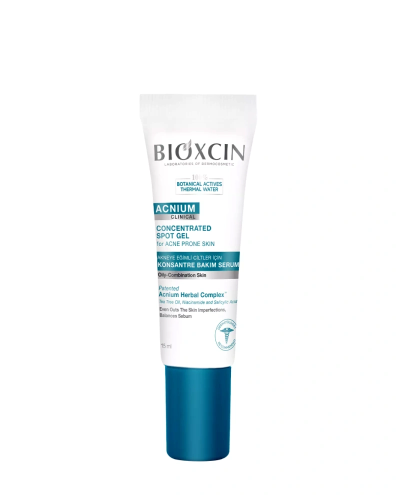 BIOXCIN Gel de față pentru aplicare locală Acnium, 15 ml