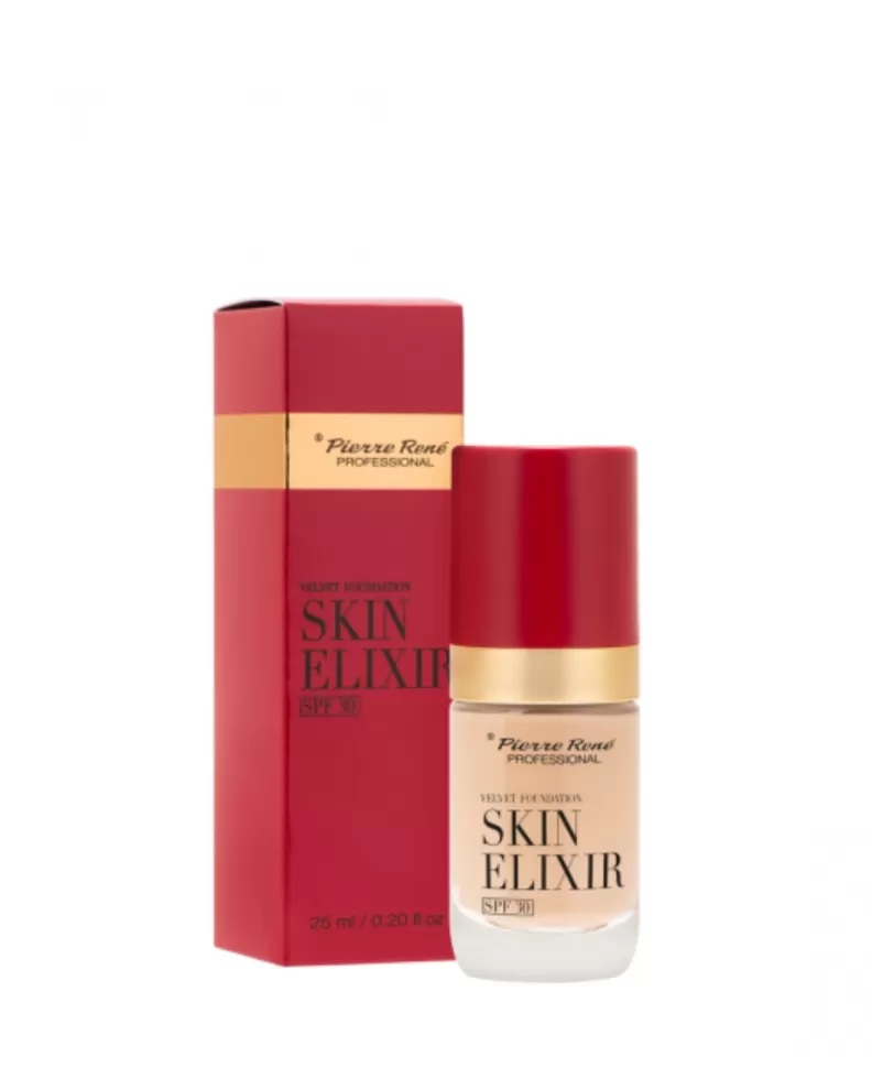 Pierre Rene Fond de ten Fluid Skin Elixir Velvet, 25 ml