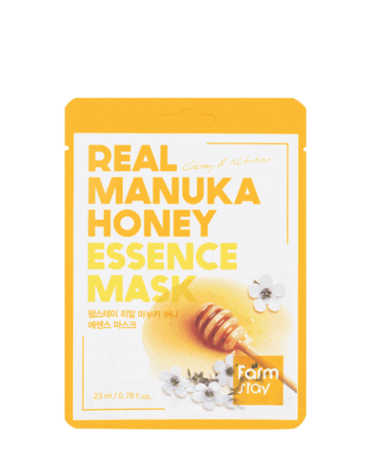 FarmStay Mască hrănitoare din țesătură Real Manuka Honey, 1 buc