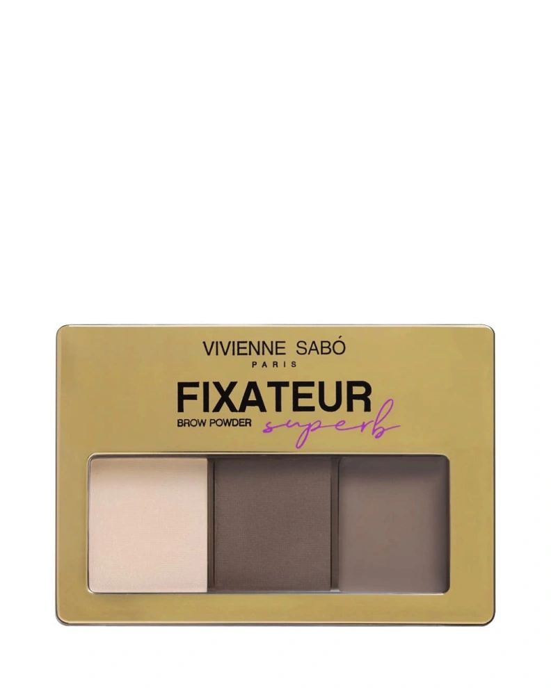 VS Палетка для бровей Fixateur Brow Powder Superb, 4 г