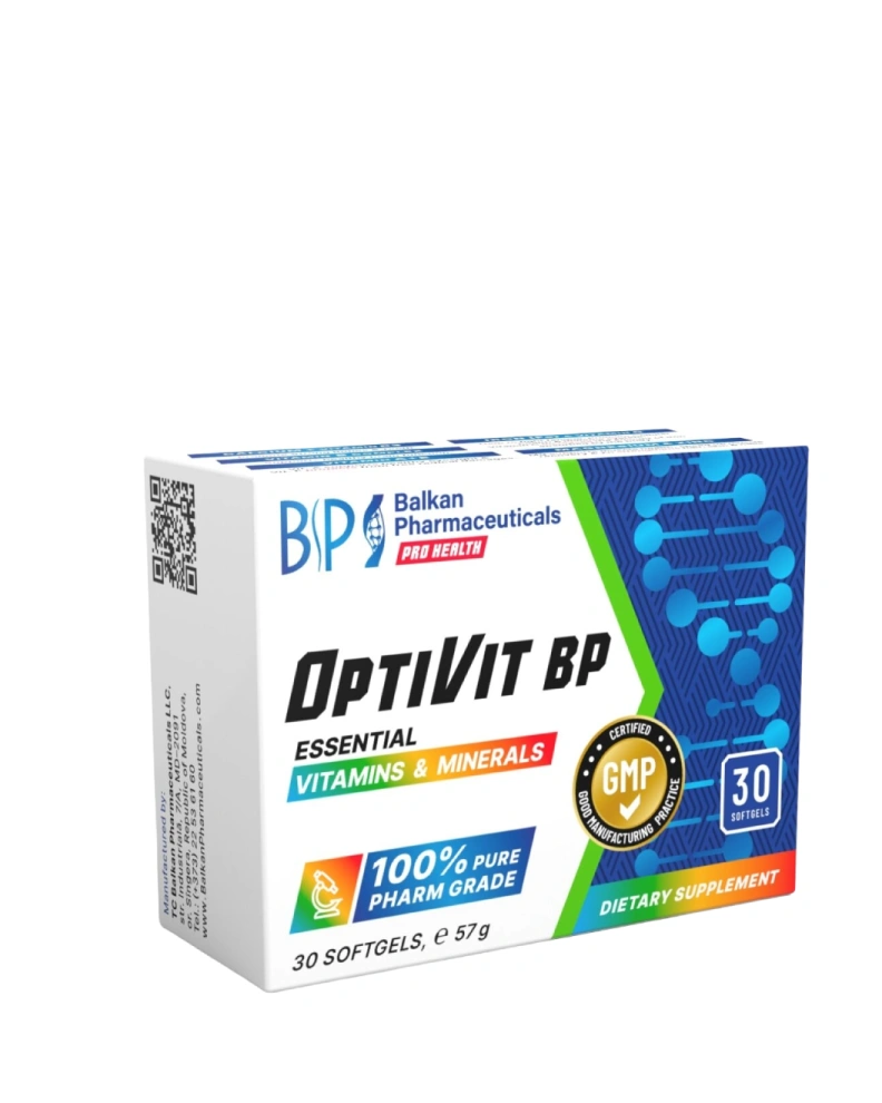 Balkan Pharmaceuticals Supliment alimentar OptiVit BP Essential, 30 caps