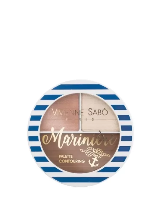 VS Палетка для скульптурирования лица Mariniere 02, 9 г