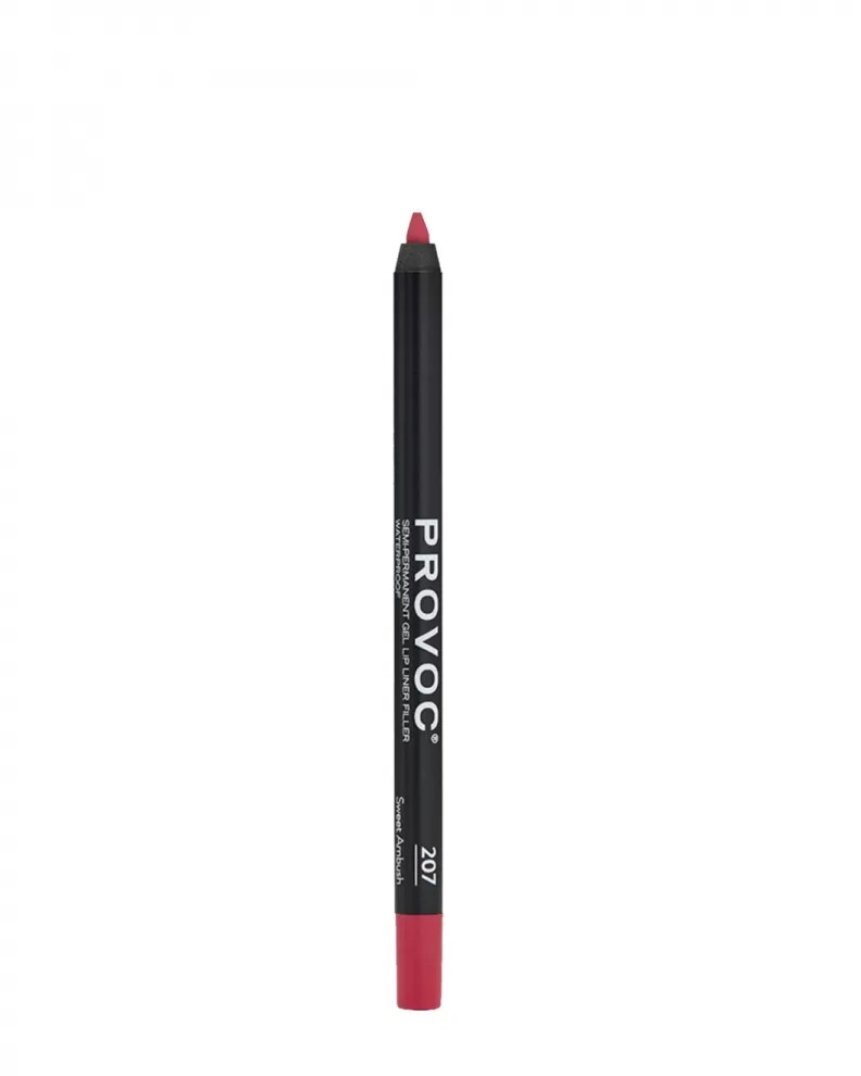 Provoc Полуперманентный гелевый карандаш для губ Gel Lip Liner, 1.2 г