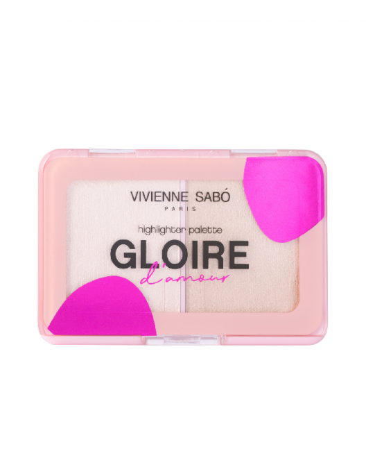 VS Палетка хайлайтеров Gloire D'amour, 6 г