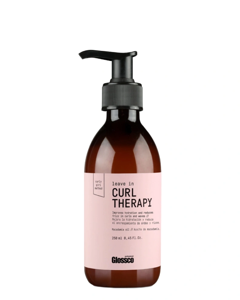 Glossco Balsam pentru păr creț Curl Therapy Leave In, 250 ml