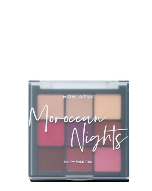 MON REVE Paletă de farduri Happy Palettes, 15 gr