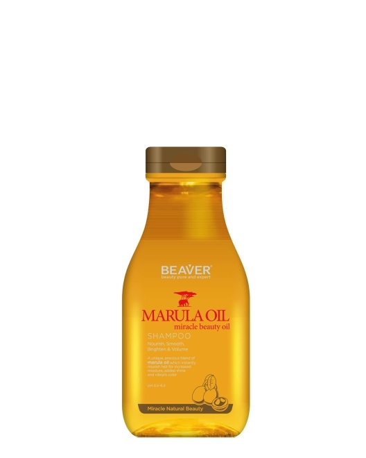 BEAVER Питательный шампунь для волос Marula Oil