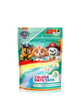 Paw Patrol Pastile colorate pentru baie Colour Bath Tabs, 9 x 16 g