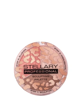 Stellary Палетка для контуринга Sculpting Palette 3 in 1, 11.4 г