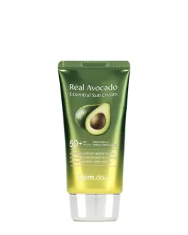 FarmStay Cremă cu protecție solară Real Avocado Essential SPF 50+ PA++++, 70 g