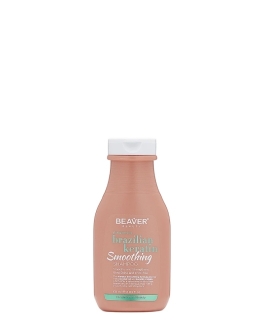 BEAVER Șampon pentru elasticitatea părului Brazilian Keratin Smoothing, 60 ml