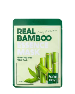 FarmStay Mască hidratantă din țesătură Real Bamboo, 1 buc