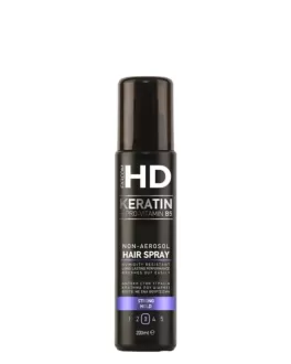 Farcom Лак для волос HD Non-Aerosol Keratin Strong Hold, 200 мл