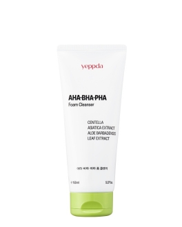 Yeppda Обновляющая пенка для очищения лица AHA-BHA-PHA, 150 мл