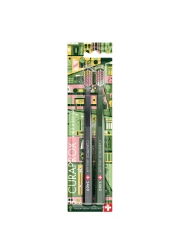 CURAPROX Набор зубных щеток CS 5460 Duo Recycled Edition 2025, 2 шт