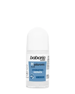 Babaria Deodorant roll-on Hyaluronic Acid, 50 ml