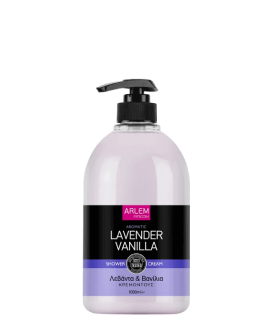 Farcom Gel de duș cremos Arlem Lavender and Vanilla, 1000 ml