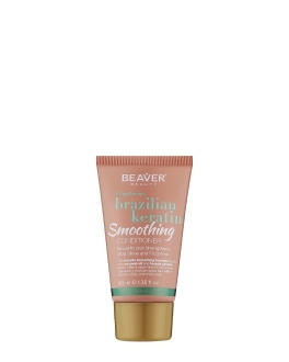 BEAVER Кондиционер для эластичности волос Brazilian Keratin, 40 мл