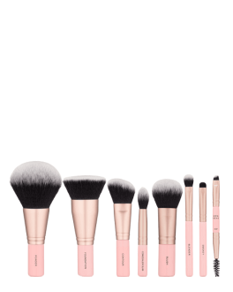MON REVE Set de pensule pentru machiaj Les Petits Face and Eyes, 8 buc