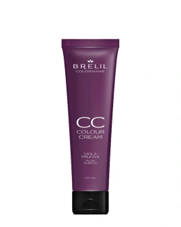 Brelil Cremă colorantă pentru păr CC Color Cream Plum Purple, 150 ml