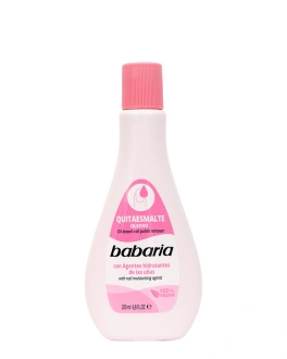 Babaria Soluție pentru îndepărtarea ojei Nail Polish Remover, 200 ml