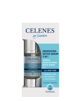 CELENES Ser tonifiant Thermal Energizing Detox 3 in 1, 30 ml