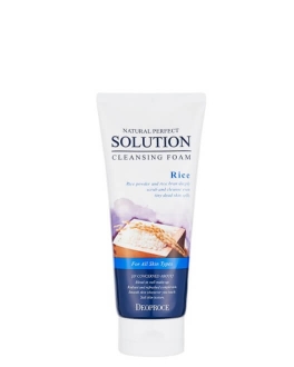 Deoproce Spumă-scrub pentru curățare Natural Perfect Solution Rice, 170 gr