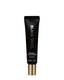 FarmStay Ser antirid pentru pielea din jurul ochilor Black Snail Premium, 25 ml