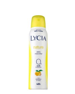 Lycia Deodorant-spray Nature Ginger and Yuzu 48h, 150 ml