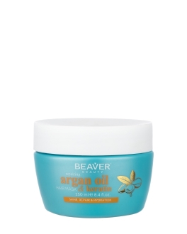 BEAVER Восстанавливающая маска для волос Argan Oil and Keratin, 250 мл