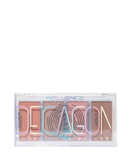 Influence Палетка для контуринга Silver Decagon, 8.5 г