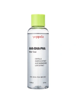 Yeppda Обновляющий тонер для лица AHA-BHA-PHA, 200 мл