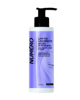 Brelil Lapte de păr netezitor cu ulei de avocado Numero Smoothing Milk, 200 ml