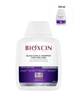 BIOXCIN Шампунь для профилактики выпадения волос Black Garlic, 300 мл