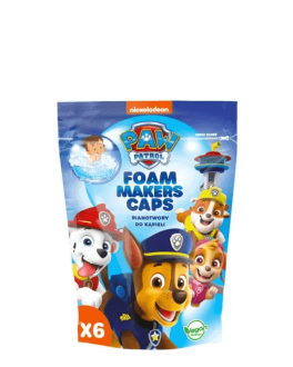 Paw Patrol Capsule pentru baie Foam Makers, 6 x 20 g