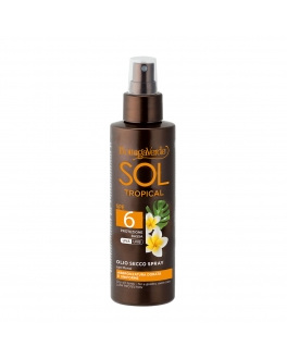 BV Масло для загара с маслом монои SPF6 Sol Tropical Dry Oil Spray, 150 мл