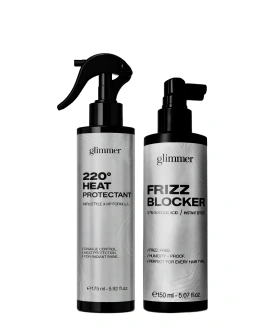 Glimmer Набор для ухода за волосами Frizz Blocker & Heat Protection, 2 шт