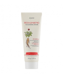 Esfolio Пенка для лица с экстрактом красного женьшеня Red Ginseng Cleansing Foam, 150 мл