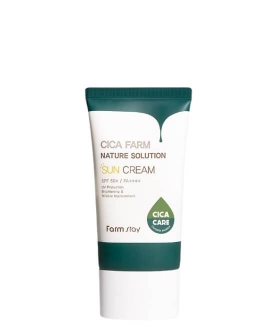 FarmStay Cremă cu protecție solară pentru față Cica Farm Nature Solution SPF50+ PA++++, 50 gr