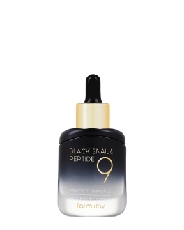 FarmStay Омолаживающая сыворотка Black Snail and Peptide 9, 35 мл